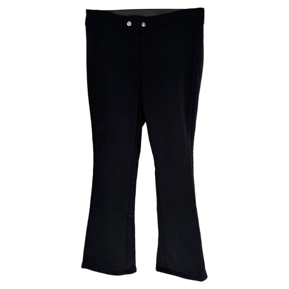 Bogner Flared Trousers in Black Polyester